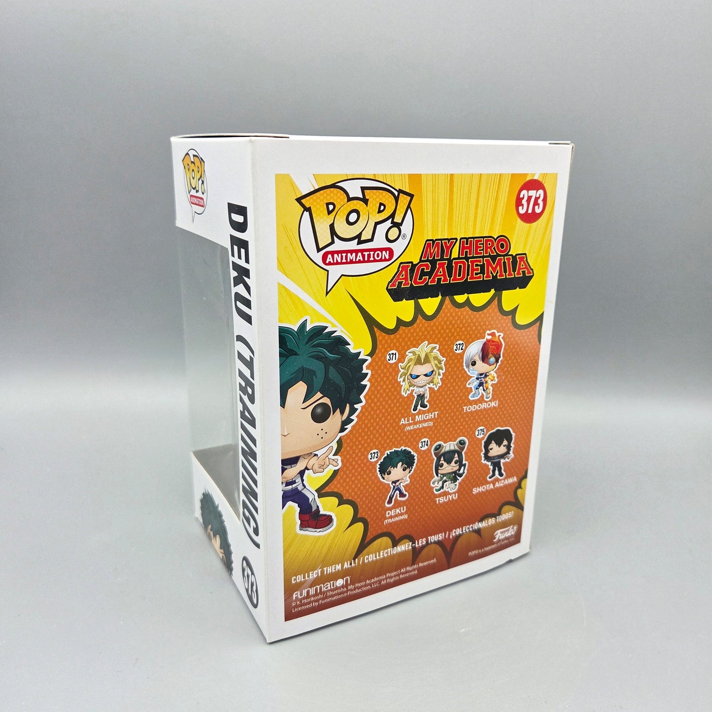 Funko Pop! My Hero Academia	#373 Deku (Training)		Animation	Vinylfigur