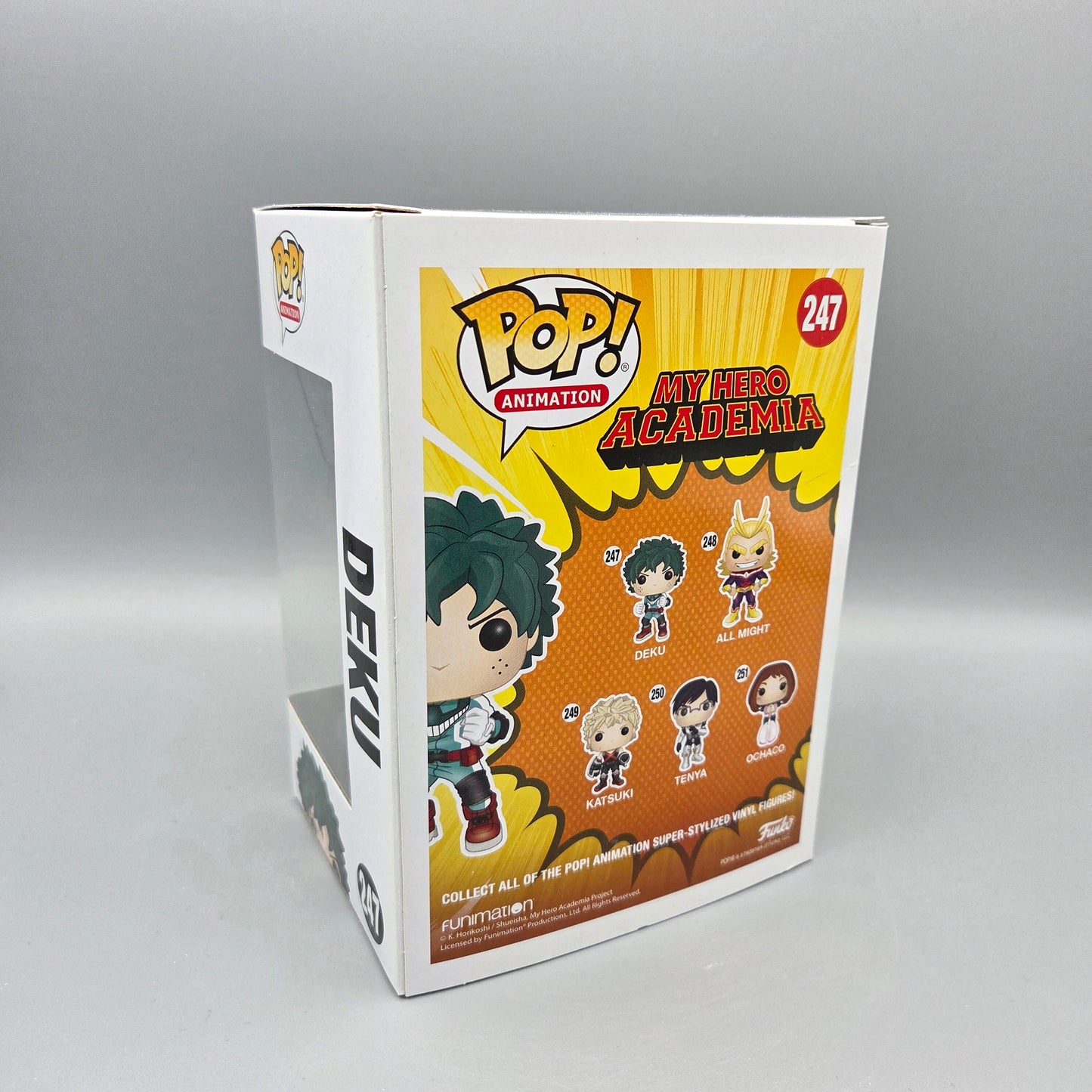Funko Pop! My Hero Academia	#247 Deku		Animation	Vinylfigur