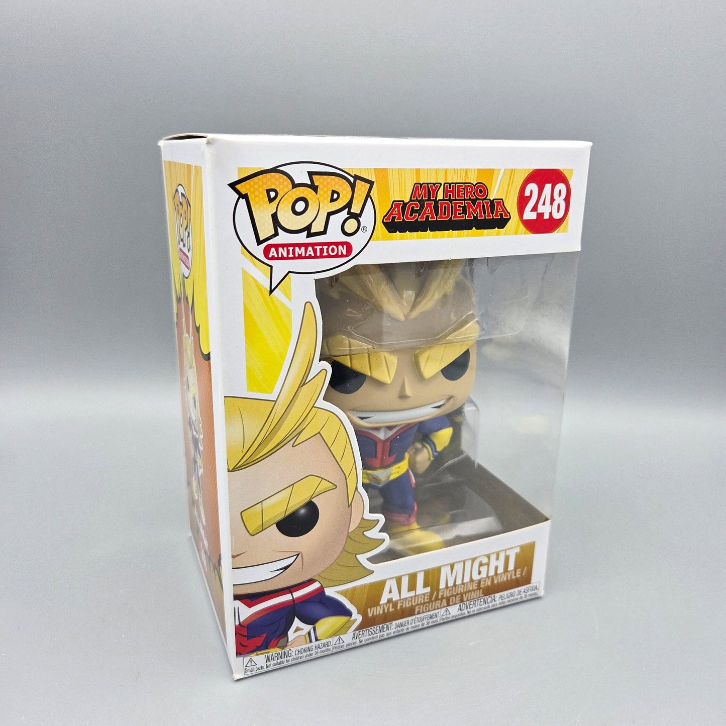 Funko Pop! My Hero Academia	#248 All Might		Animation	Vinylfigur