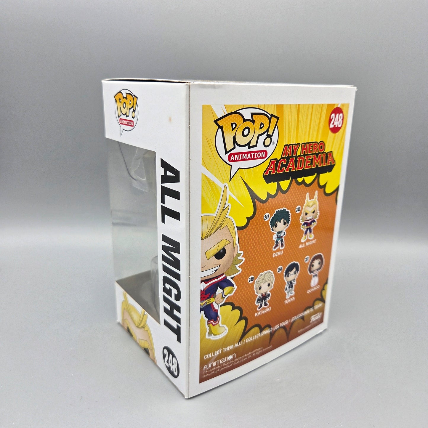 Funko Pop! My Hero Academia	#248 All Might		Animation	Vinylfigur
