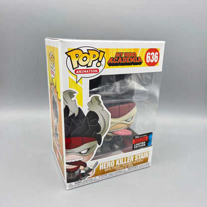 Funko Pop! My Hero Academia	#636 Hero Killer Stain (2019 Fall Convention)	Animation