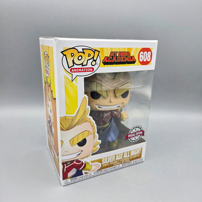 Funko Pop! My Hero Academia	#608 Silver Age All Might (Special Edition)	Animation