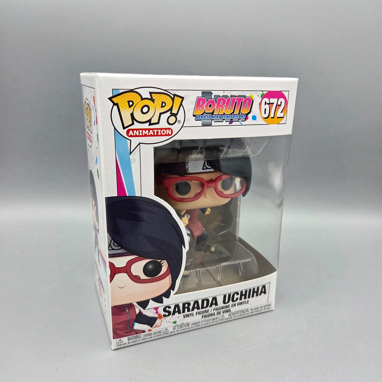 Funko Pop! Boruto	#672 Sarada Uchiha		Animation	Vinylfigur