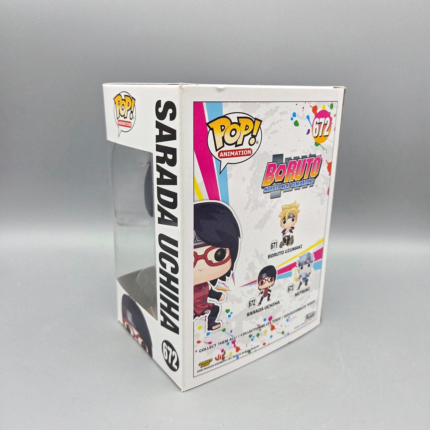 Funko Pop! Boruto	#672 Sarada Uchiha		Animation	Vinylfigur