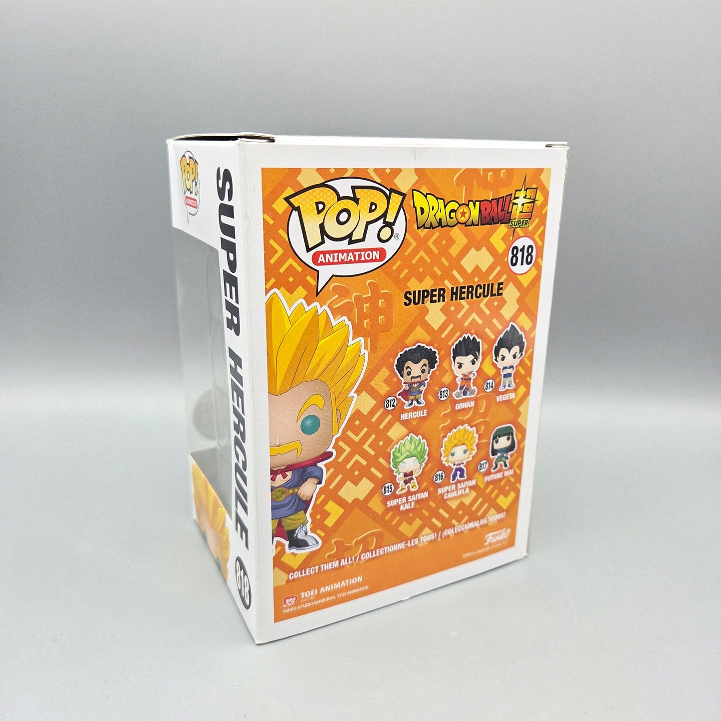 Funko Pop! Dragon Ball Super	#818 Super Hercule (Glows in the Dark)	Animation