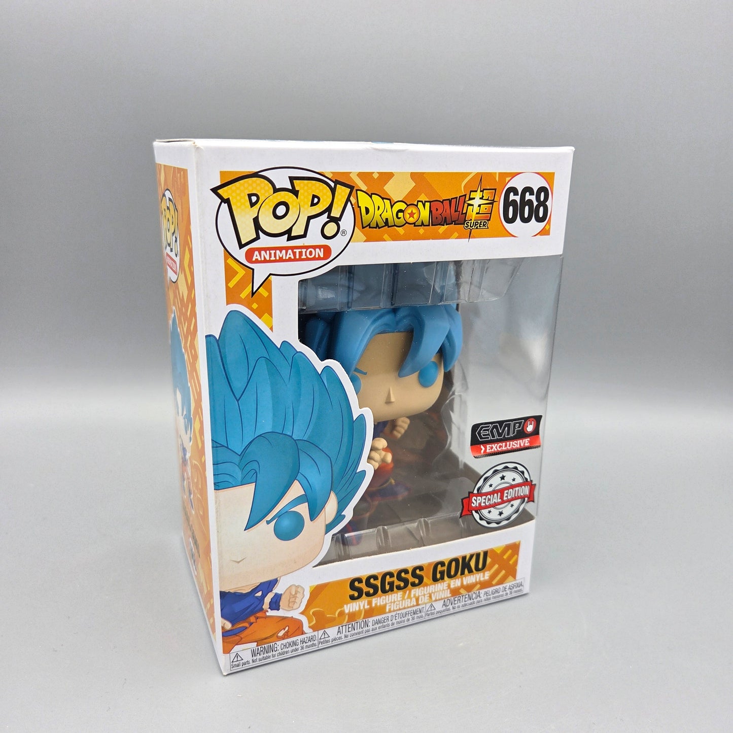 Funko Pop! Dragon Ball Super	#668 SSGSS Goku (Special Edition)	Animation