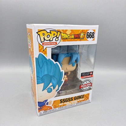 Funko Pop! Dragon Ball Super	#668 SSGSS Goku (Special Edition)	Animation