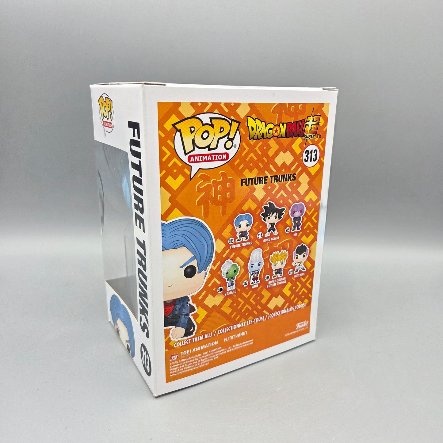 Funko Pop! Dragon Ball Super	#313 Future Trunks		Animation	Vinylfigur