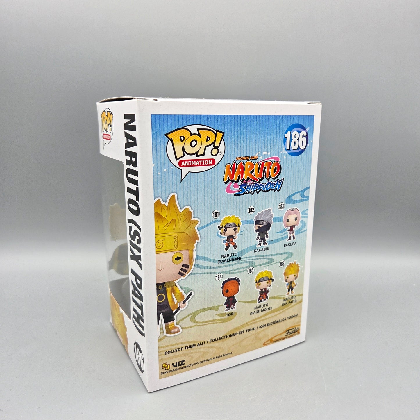 Funko Pop! Naruto Shippuden	#186 Naruto (Six Path) - Glows in the Dark	Animation