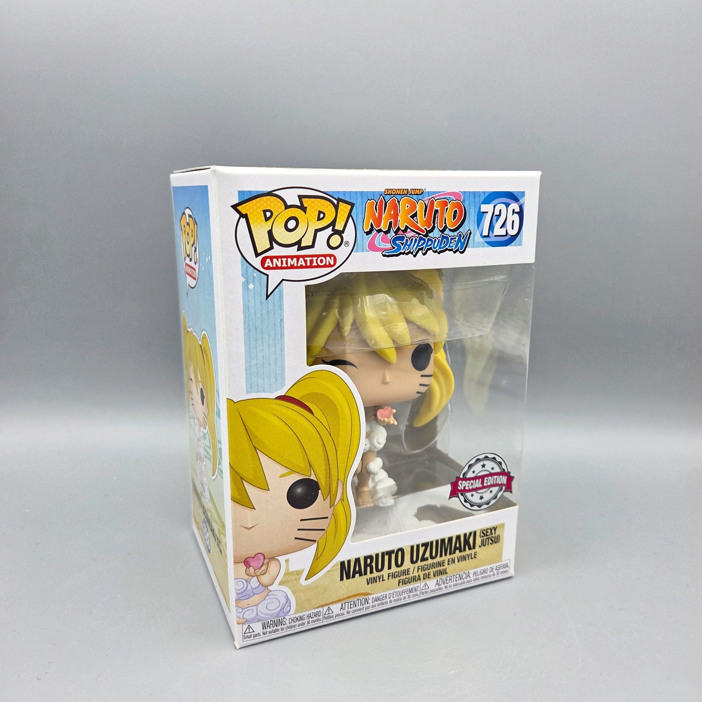 Funko Pop! Naruto Shippuden	#726 Naruto Uzumaki (Sexy Jutsu) - Special Edition	Animation