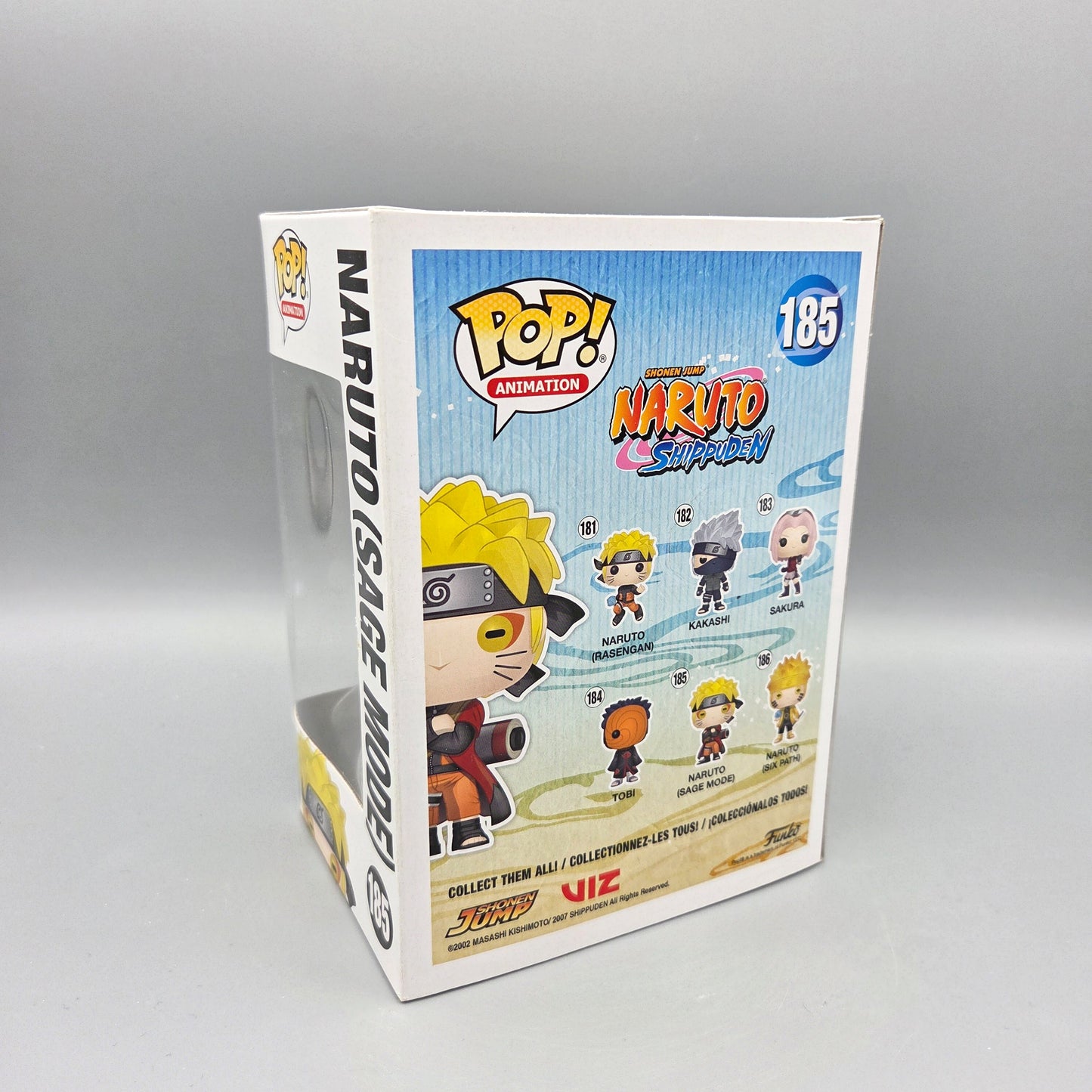 Funko Pop! Naruto Shippuden	#185 Naruto (Sage Mode)		Animation	Vinylfigur