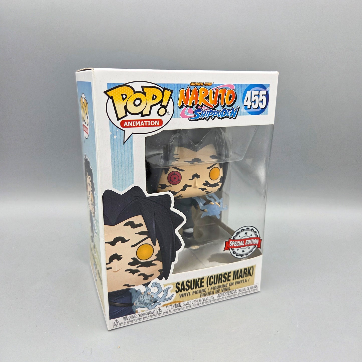 Funko Pop! Naruto Shippuden	#455 Sasuke (Curse Mark) - Special Edition	Animation