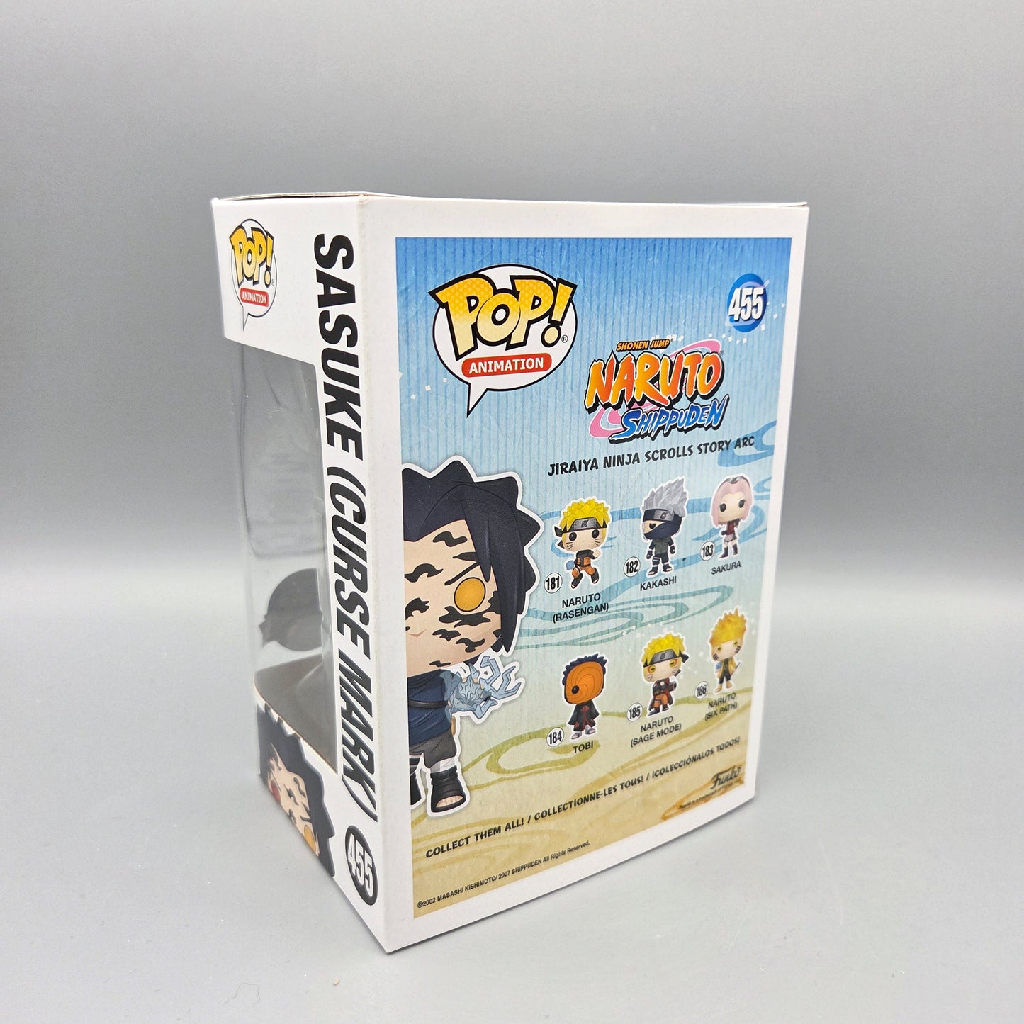 Funko Pop! Naruto Shippuden	#455 Sasuke (Curse Mark) - Special Edition	Animation