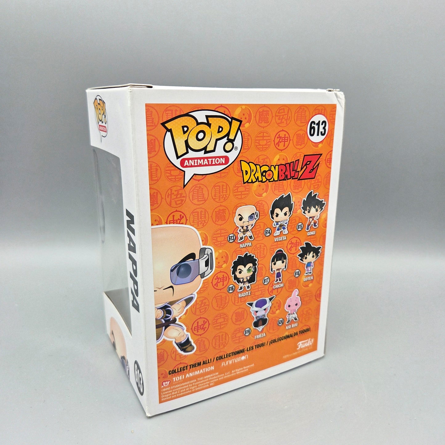 Funko Pop! Dragon Ball Z	#613 Nappa		Animation	Vinylfigur
