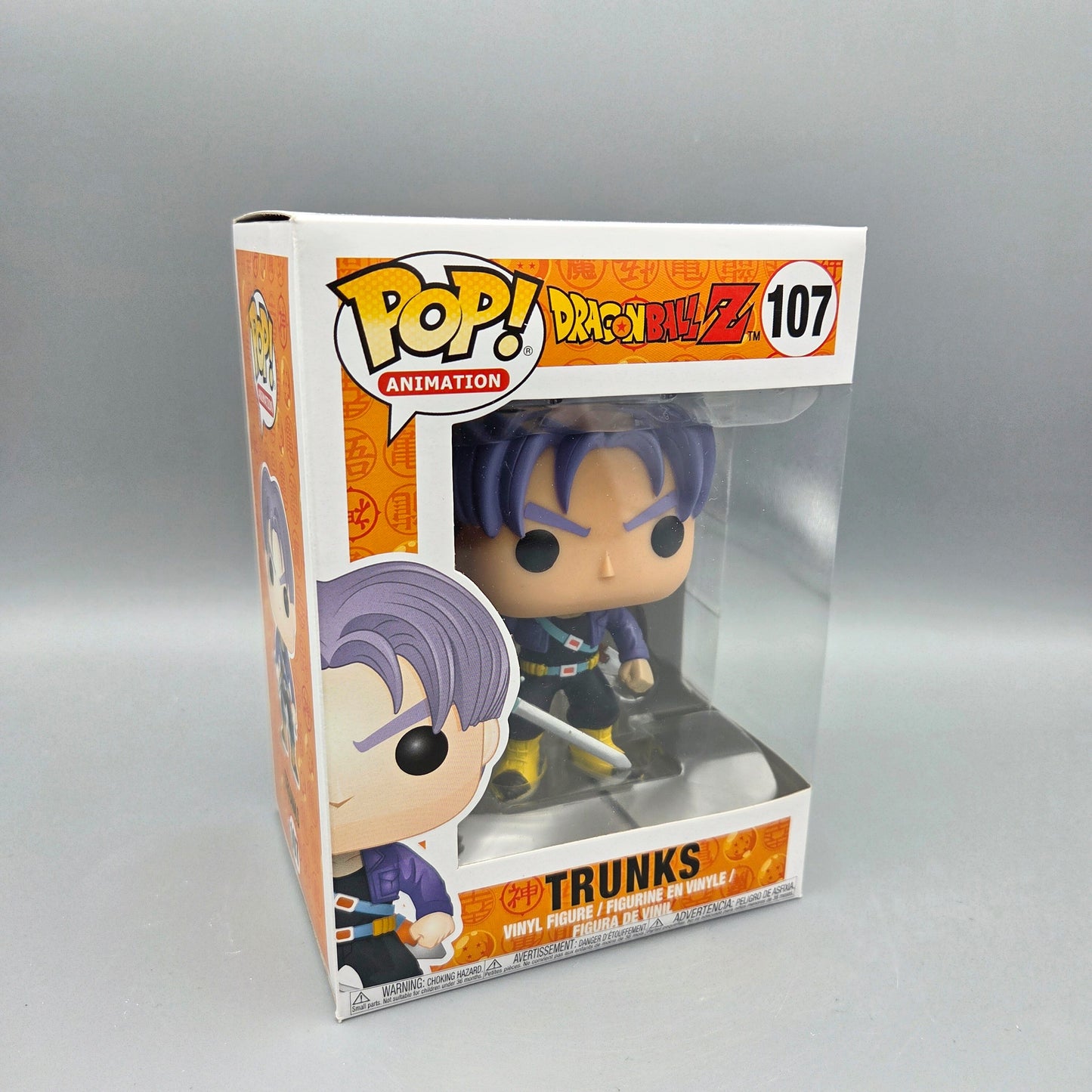 Funko Pop! Dragon Ball Z	#107 Trunks		Animation	Vinylfigur