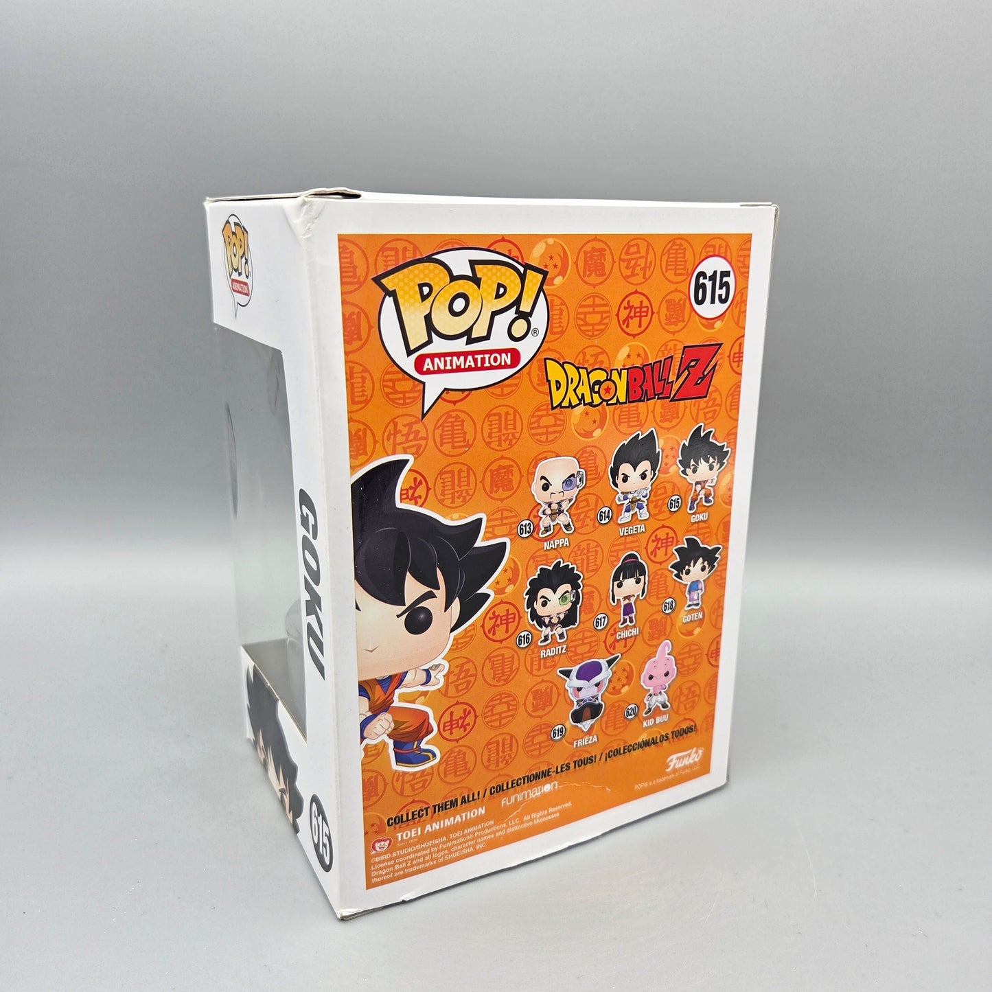 Funko Pop! Dragon Ball Z	#615 Goku		Animation	Vinylfigur