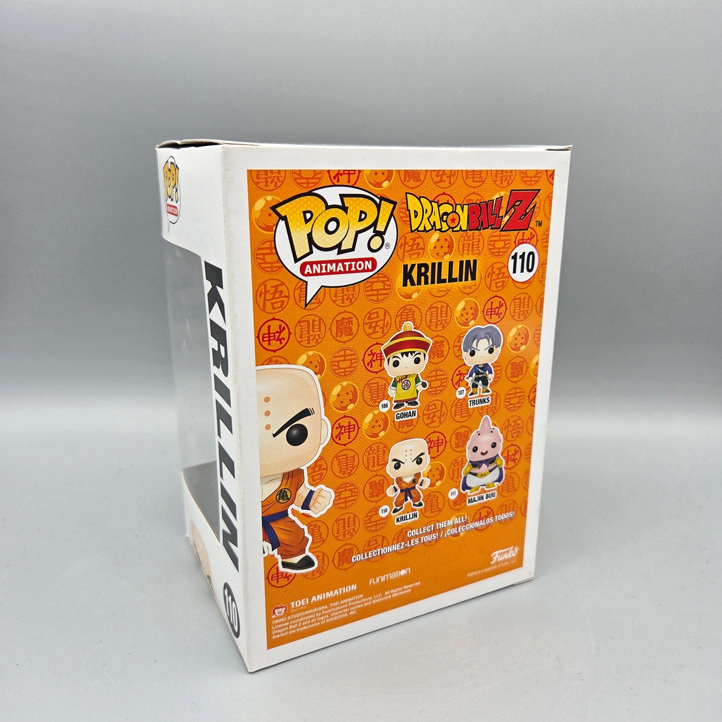 Funko Pop! Dragon Ball Z	#110 Krillin		Animation	Vinylfigur