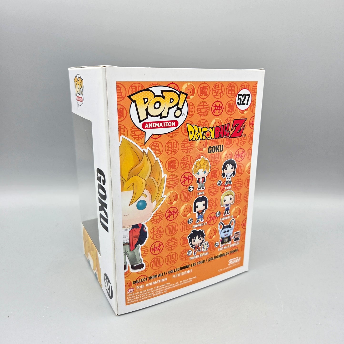 Funko Pop! Dragon Ball Z	#527 Goku		Animation	Vinylfigur