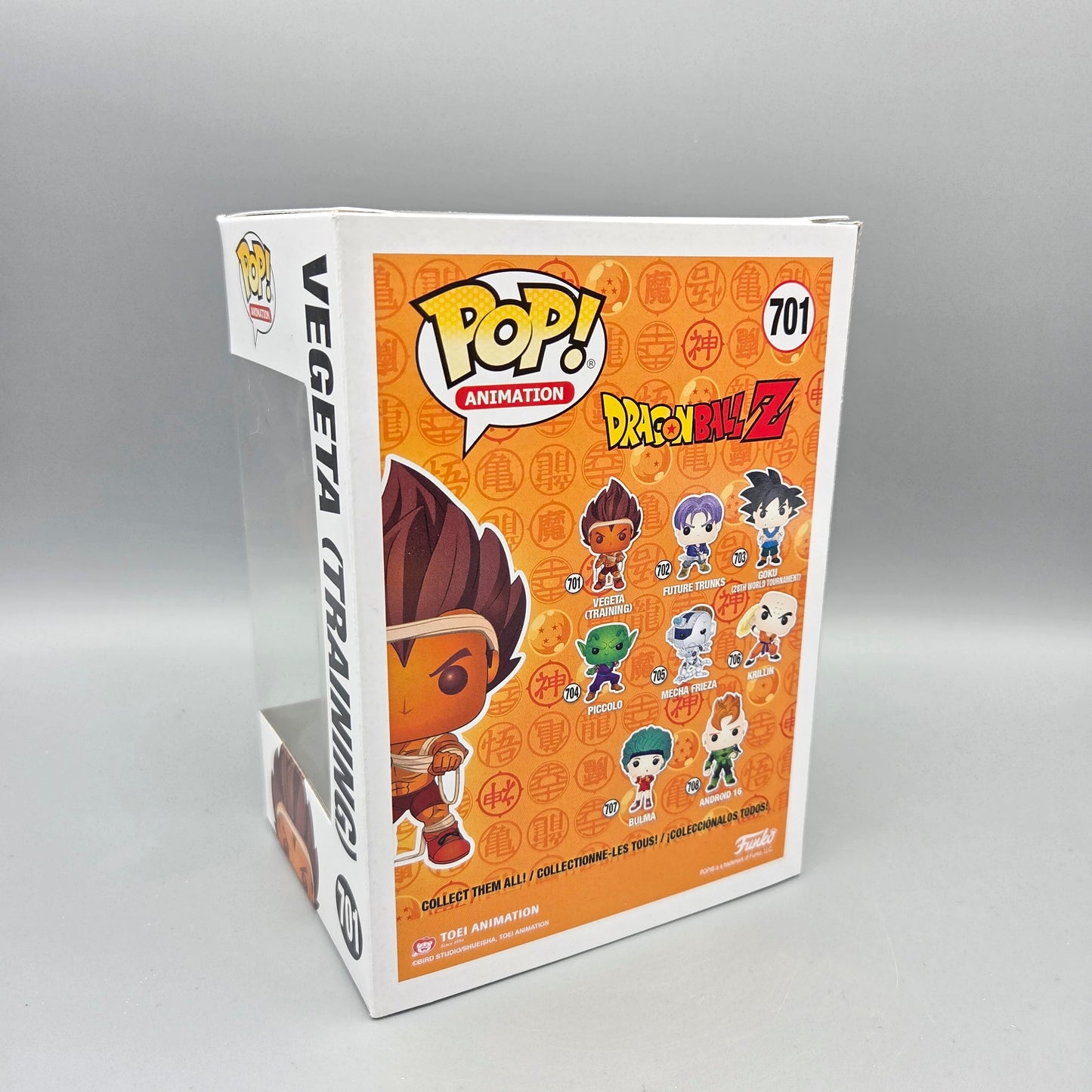 Funko Pop! Dragon Ball Z	#701 Vegeta (Training)		Animation	Vinylfigur