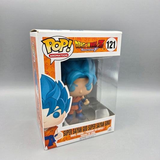 Funko Pop! Dragon Ball Z	#121 Super Saiyan God Super Saiyan Goku		Animation	Vinylfigur