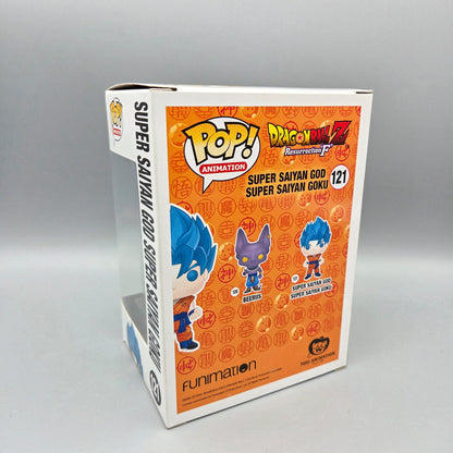 Funko Pop! Dragon Ball Z	#121 Super Saiyan God Super Saiyan Goku		Animation	Vinylfigur