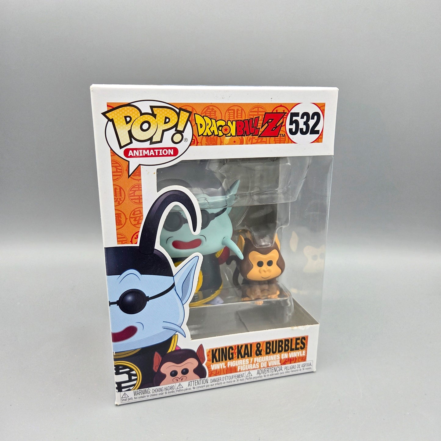 Funko Pop! Dragon Ball Z	#532 King Kai & Bubbles		Animation	Vinylfigur