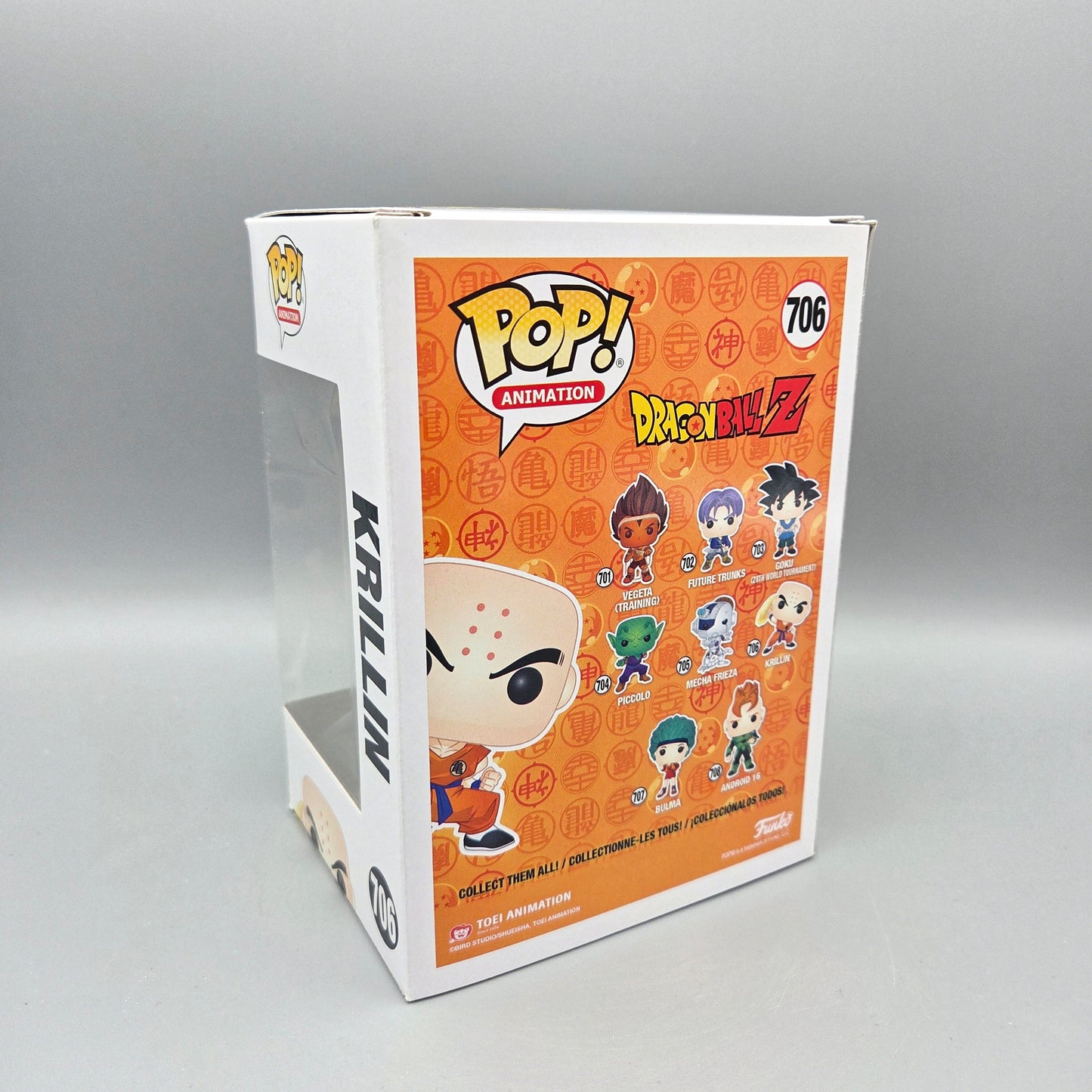 Funko Pop! Dragon Ball Z	#706 Krillin		Animation	Vinylfigur