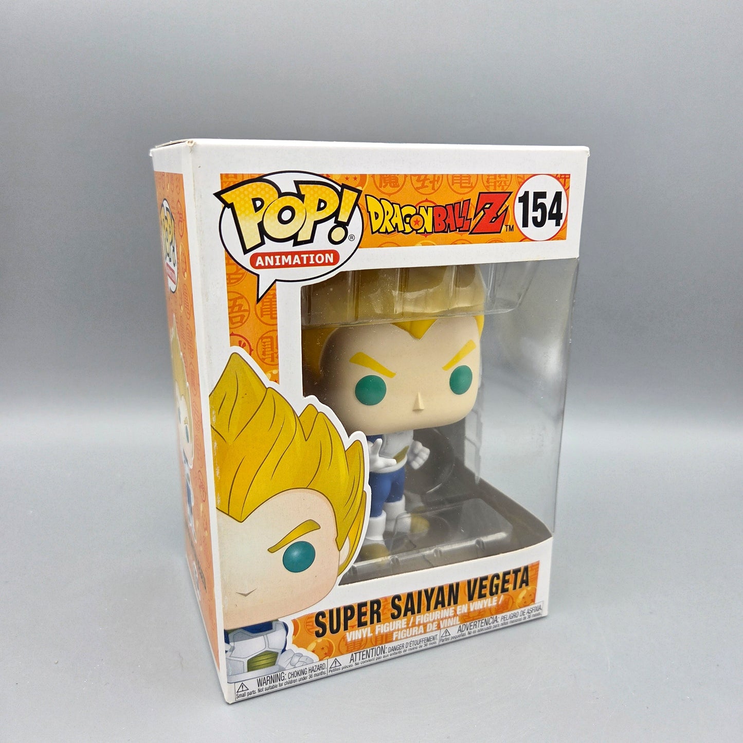 Funko Pop! Dragon Ball Z	#154 Super Saiyan Vegeta		Animation	Vinylfigur