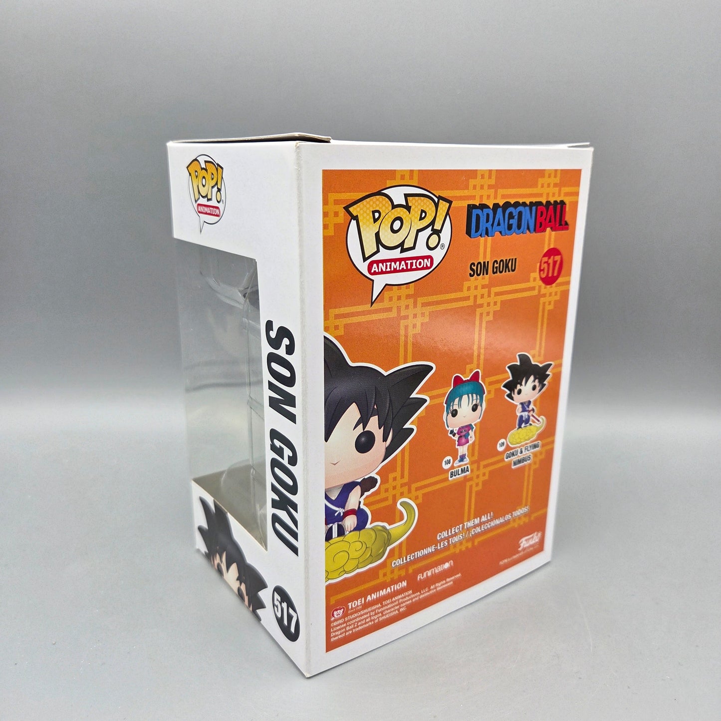 Funko Pop! Dragon Ball	#517 Son Goku		Animation	Vinylfigur