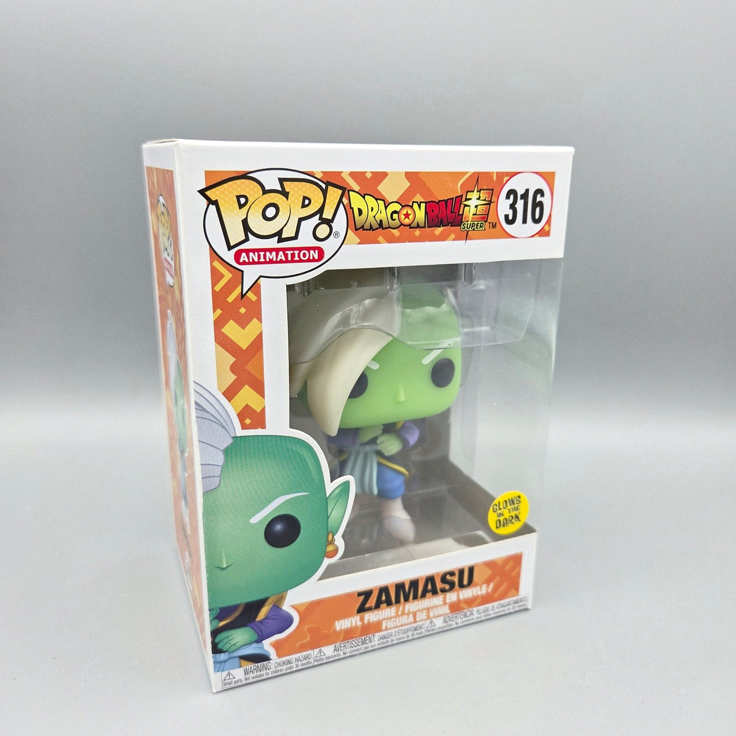 Funko Pop! Dragon Ball Super	#316 Zamasu (Glows in the Dark)	Animation