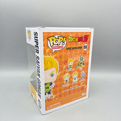 Funko Pop! Dragon Ball Z	#858 Super Saiyan Gohan (Special Edition)	Animation	Glows in the Dark