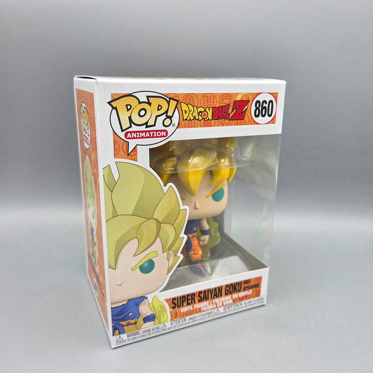 Funko Pop! Dragon Ball Z	#860 Super Saiyan Goku (First Appearance)		Animation	Vinylfigur
