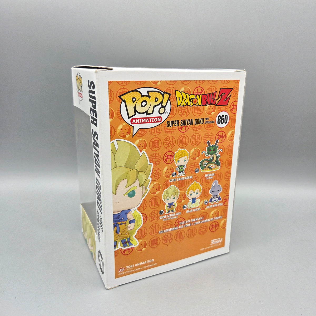 Funko Pop! Dragon Ball Z	#860 Super Saiyan Goku (First Appearance)		Animation	Vinylfigur