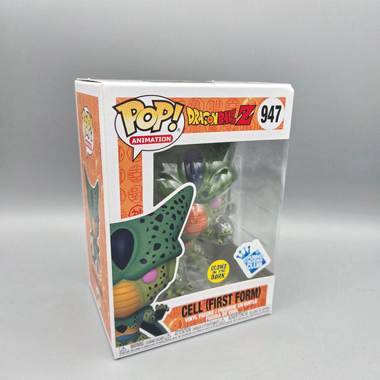 Funko Pop! Dragon Ball Z	#947 Cell (First Form)	Insider Club	Animation	Glows in the Dark