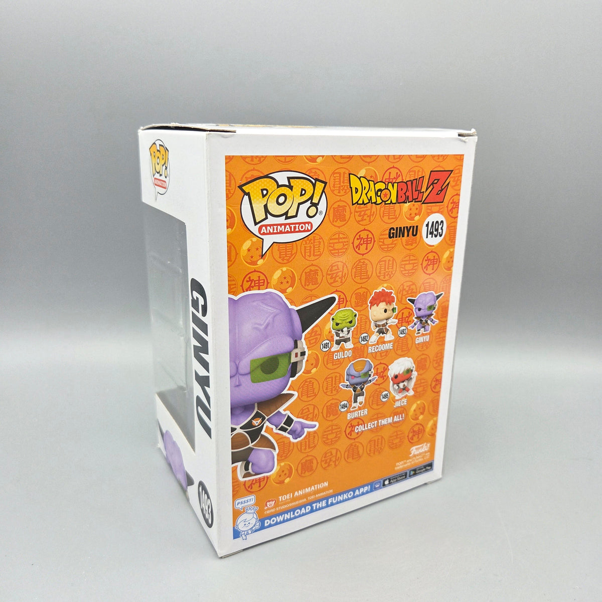 Funko Pop! Dragon Ball Z	#1493 Ginyu		Animation	Vinylfigur