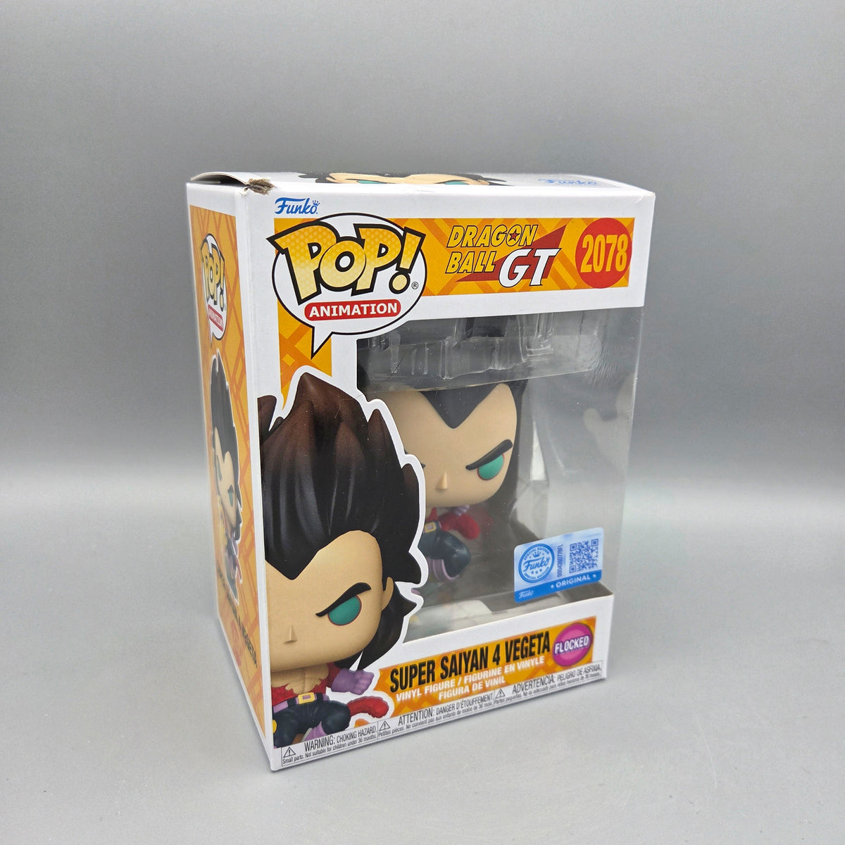 Funko Pop! Dragon Ball GT	#2078 Super Saiyan 4 Vegeta (Flocked)	Animation	Vinylfigur