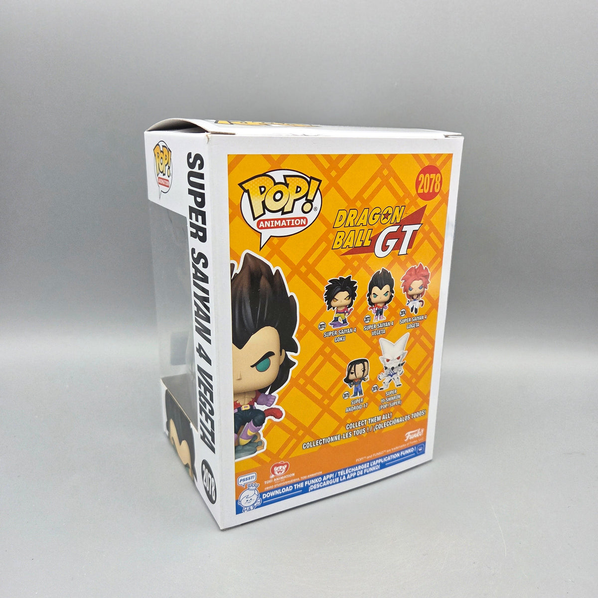 Funko Pop! Dragon Ball GT	#2078 Super Saiyan 4 Vegeta (Flocked)	Animation	Vinylfigur