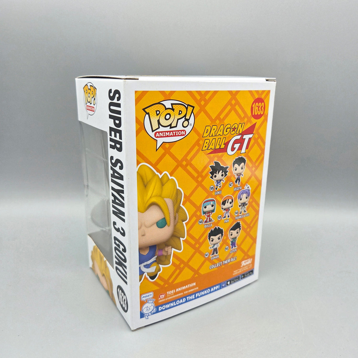 Funko Pop! Dragon Ball GT	#1633 Super Saiyan 3 Goku	Special Edition	Animation	Vinylfigur