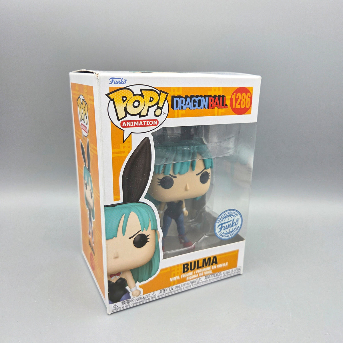 Funko Pop! Dragon Ball	#1286 Bulma	Special Edition	Animation	Vinylfigur