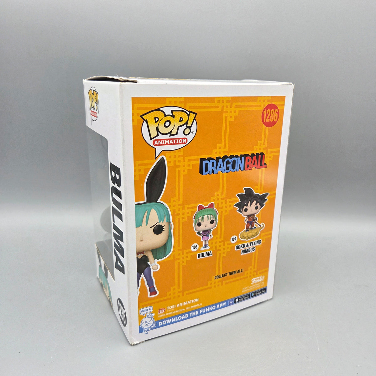 Funko Pop! Dragon Ball	#1286 Bulma	Special Edition	Animation	Vinylfigur