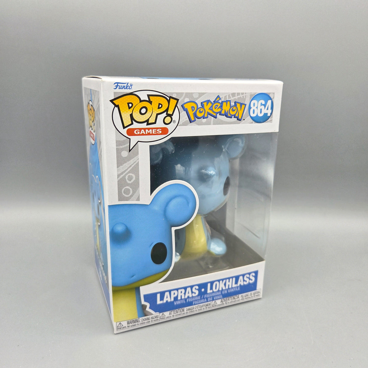 Funko Pop! Pokémon	#864 Lapras		Games	Vinylfigur