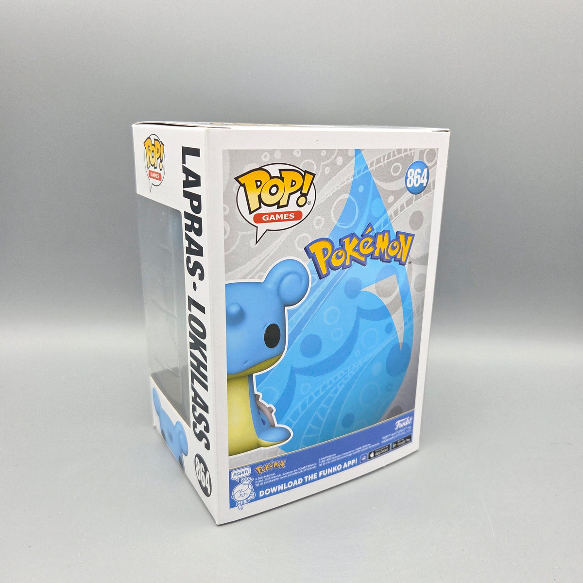 Funko Pop! Pokémon	#864 Lapras		Games	Vinylfigur