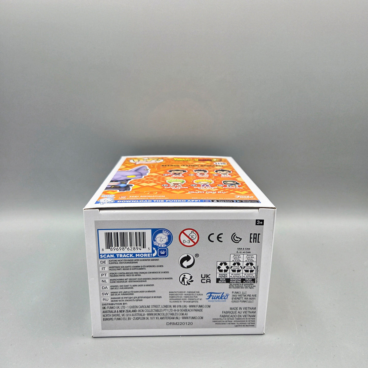 Funko Pop! Dragon Ball Super	#1110 Beerus (Eating Noodles)	Special Edition	Animation