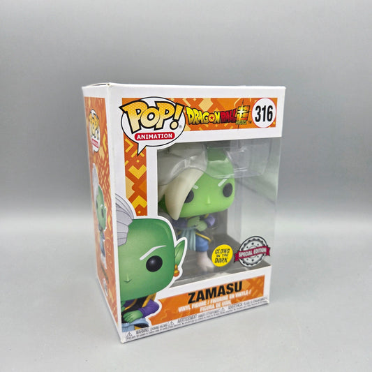 Funko Pop! Dragon Ball Super	#316 Zamasu (Glows in the Dark)	Animation	Vinylfigur