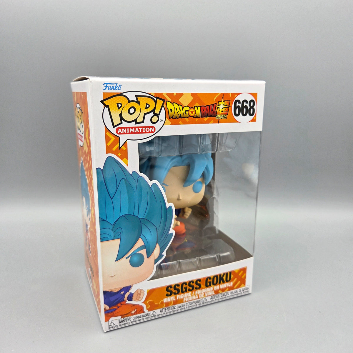 Funko Pop! Dragon Ball Super	#668 SSGSS Goku	Special Edition	Animation	Vinylfigur