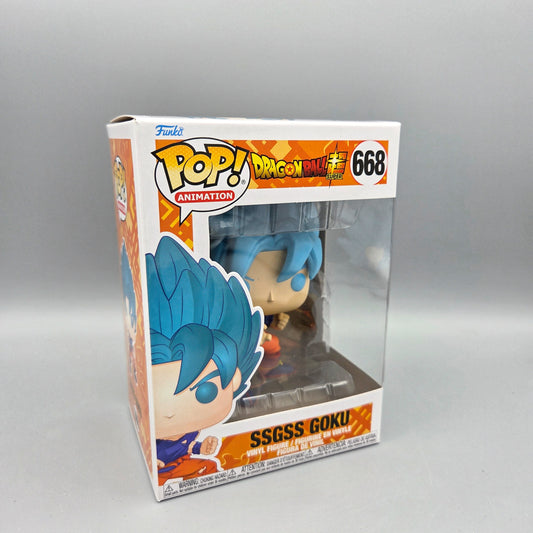 Funko Pop! Dragon Ball Super	#668 SSGSS Goku	Special Edition	Animation	Vinylfigur