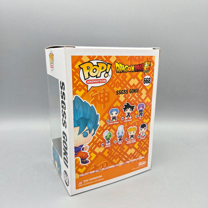 Funko Pop! Dragon Ball Super	#668 SSGSS Goku	Special Edition	Animation	Vinylfigur