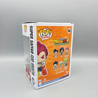 Funko Pop! Dragon Ball Super	#1868 Super Saiyan God Vegeta	Special Edition	Animation	Vinylfigur