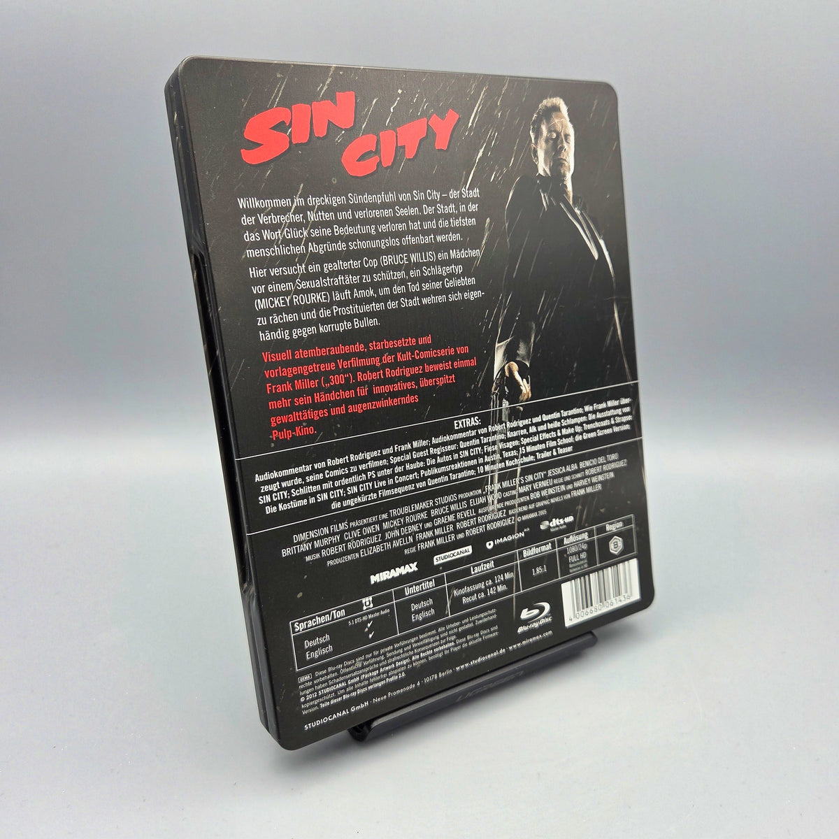 Sin City	Steelbook	Blu-Ray Film	Kinofassung & Recut