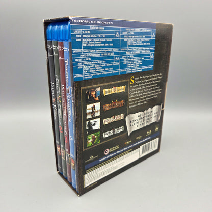 Pirates of the Caribbean - Die Piraten Quadrologie		Blu-Ray